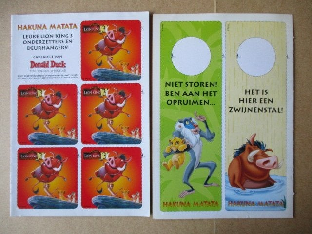 adv9715 donald duck weekblad bijlage 104, Eén stripboek, Ophalen, Gelezen