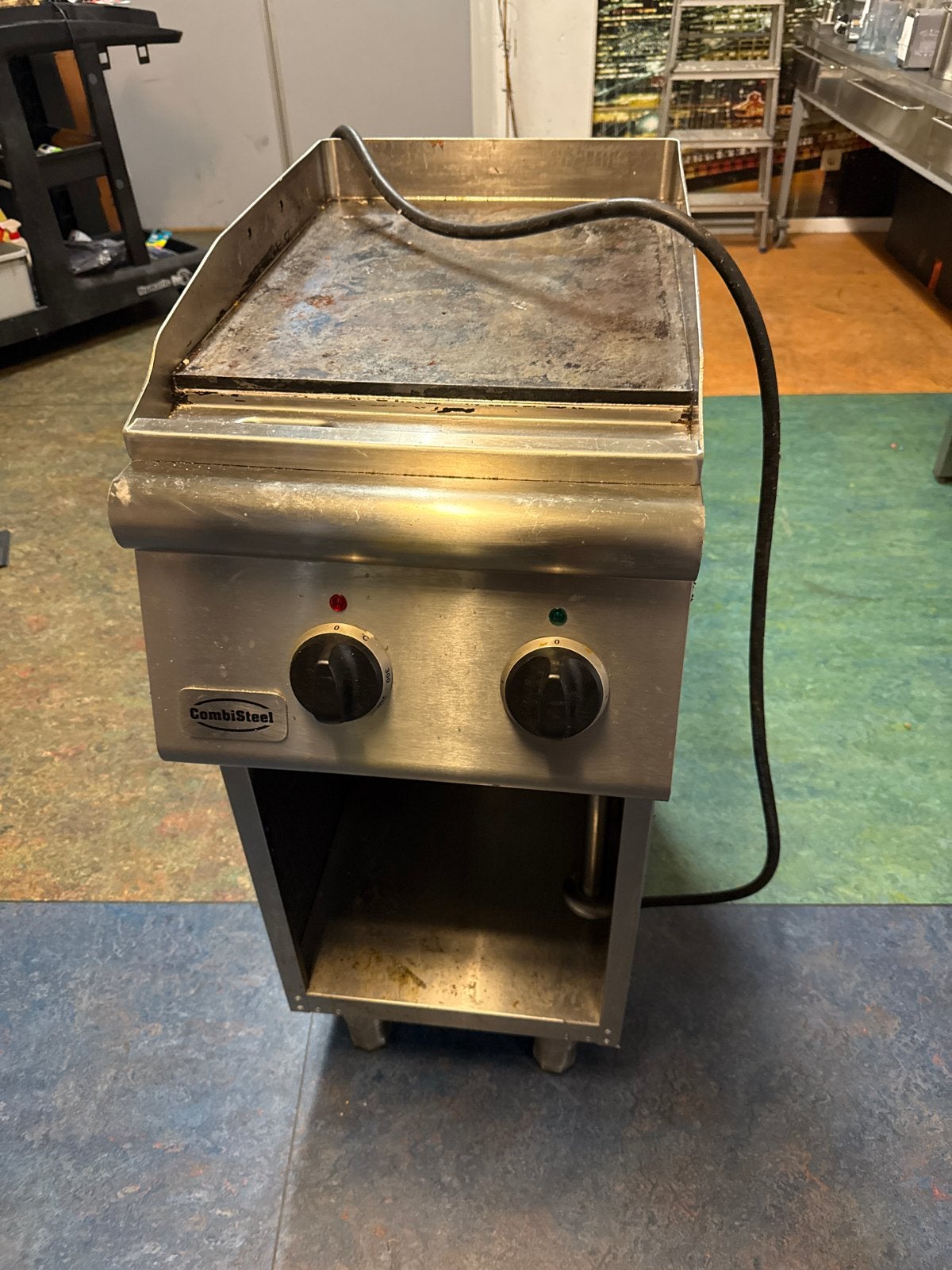 CombiSteel Grillplaat G7/100E - Professionele Grill, Ophalen, Gebruikt, Fornuis, Frituur en Grillen