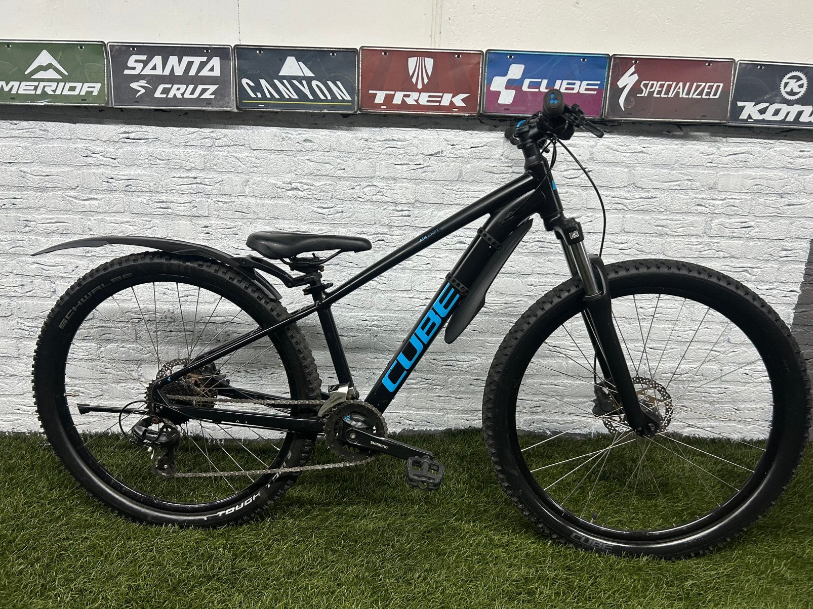 Cube Aim Pro 27,5 inch XS mountainbike MTB frame size xs, Ophalen, Gebruikt, Overige merken