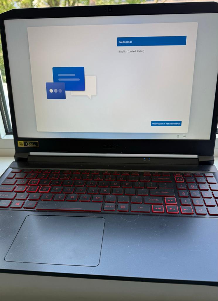 Acer Nitro 5 AN515-57 Gaming Laptop i5-11400H GTX3050Ti, Computers en Software, Windows Laptops, Met videokaart, 2 tot 3 Ghz, Ophalen of Verzenden