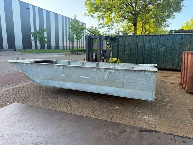 Aluminium boot, Ophalen, Gebruikt, Aluminium, 5 m