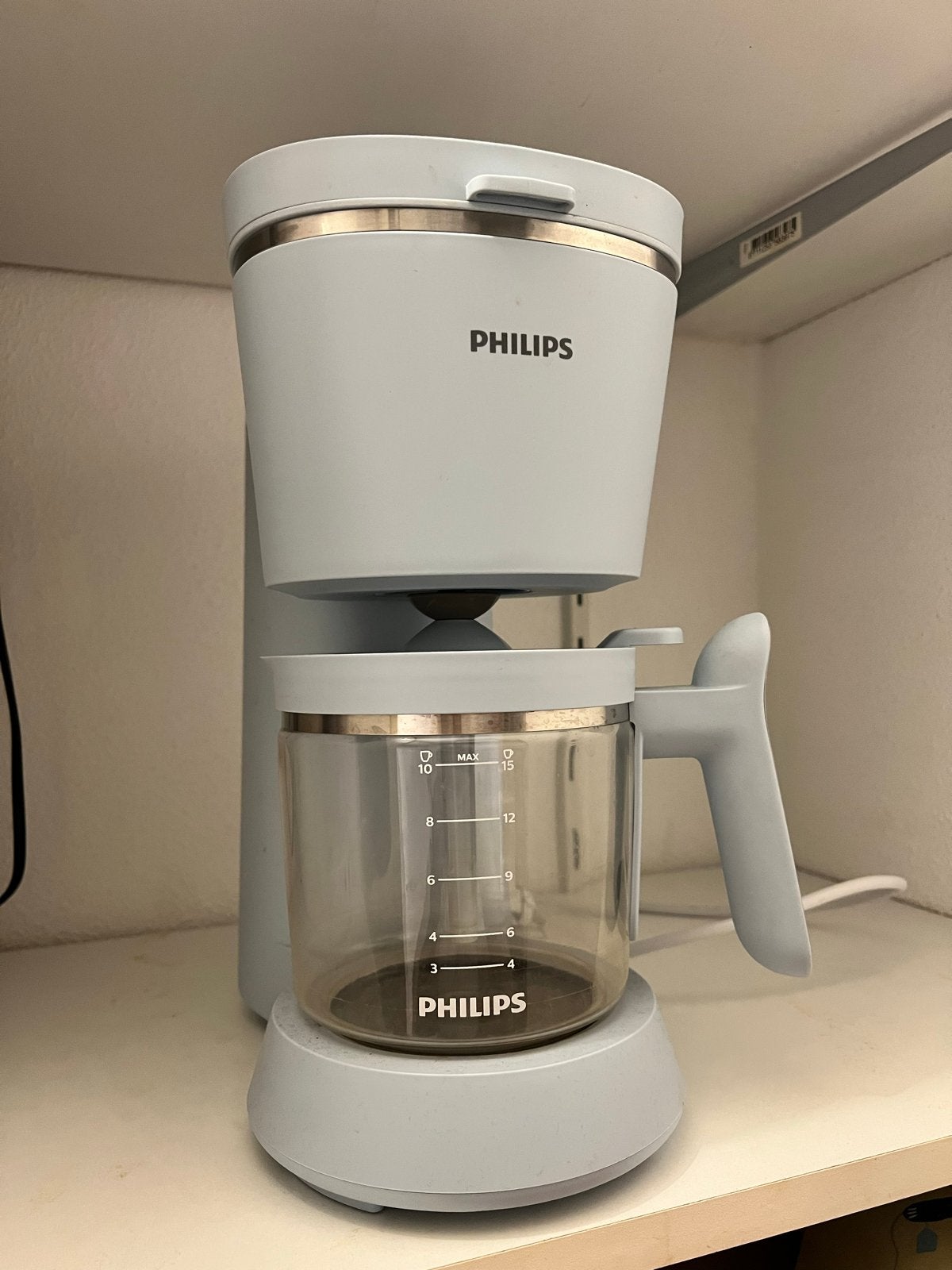 Hema x Philips Filter Koffiezetapparaat - Zo goed als nieuw, 10 kopjes of meer, Koffiemachine, Gemalen koffie, Ophalen of Verzenden