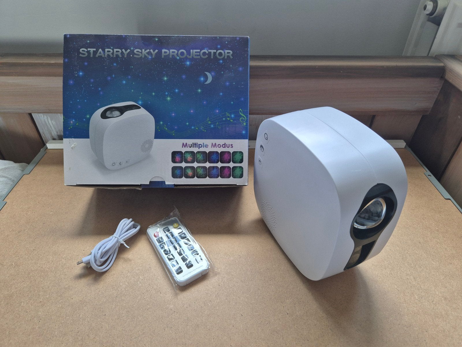 Sterrenhemel Projector met Afstandsbediening en Bluetooth, Onbekend, LED, Nieuw, Ophalen of Verzenden