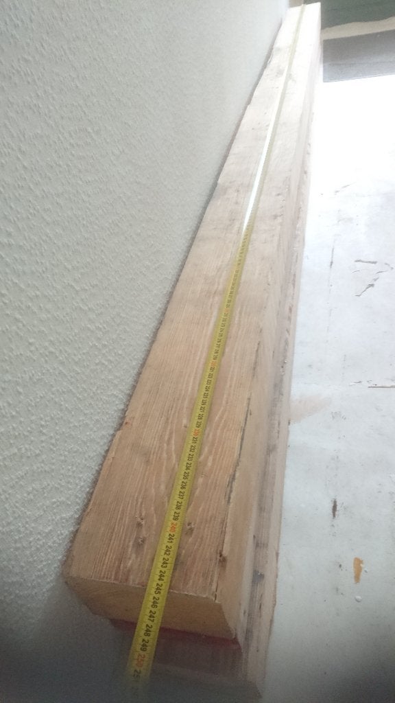houten balken, Ophalen, Grenen, Zo goed als nieuw, 200 tot 250 cm