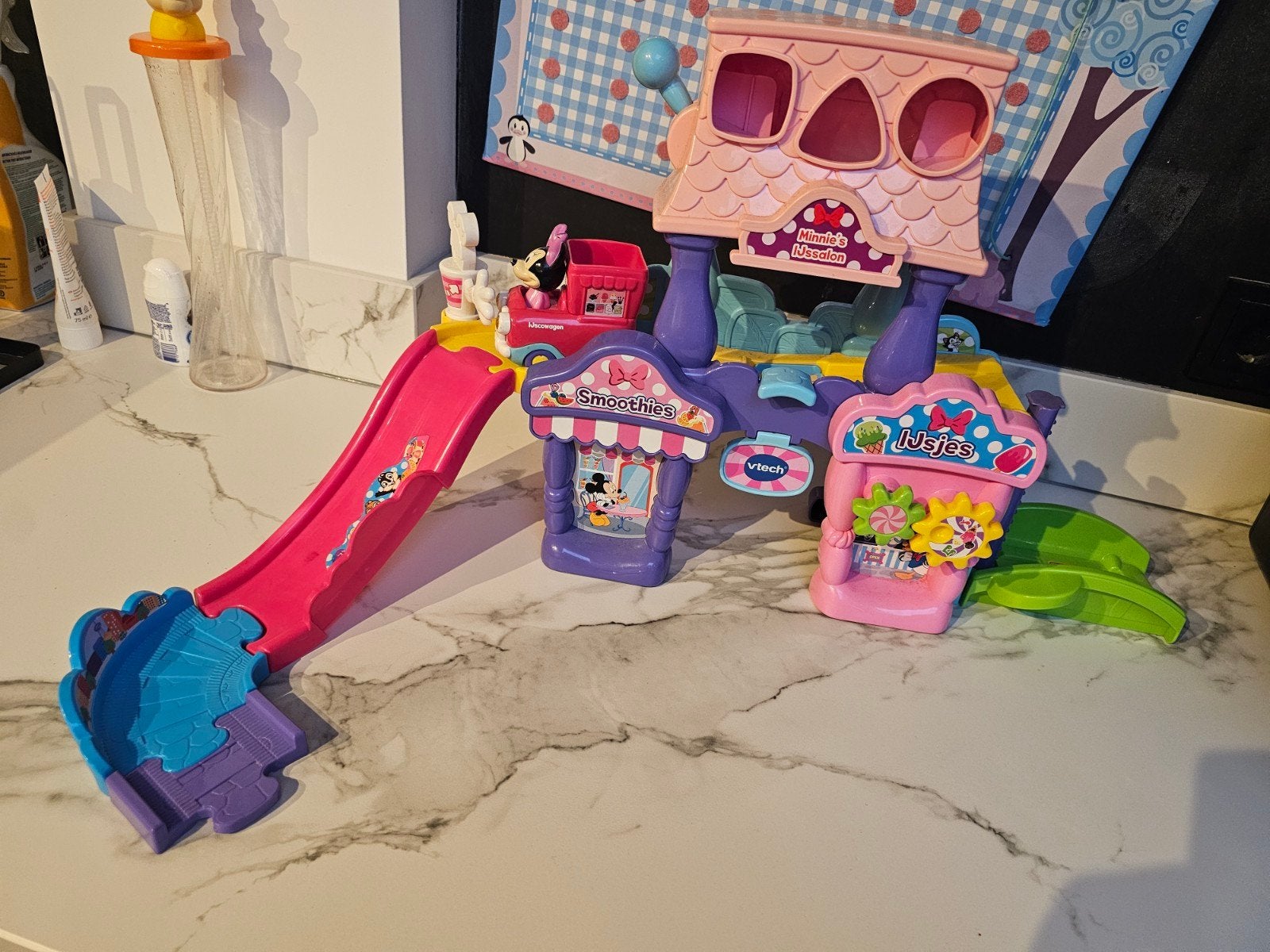 VTech Toet Toet Minnie's IJssalon met IJscowagen, Ophalen of Verzenden