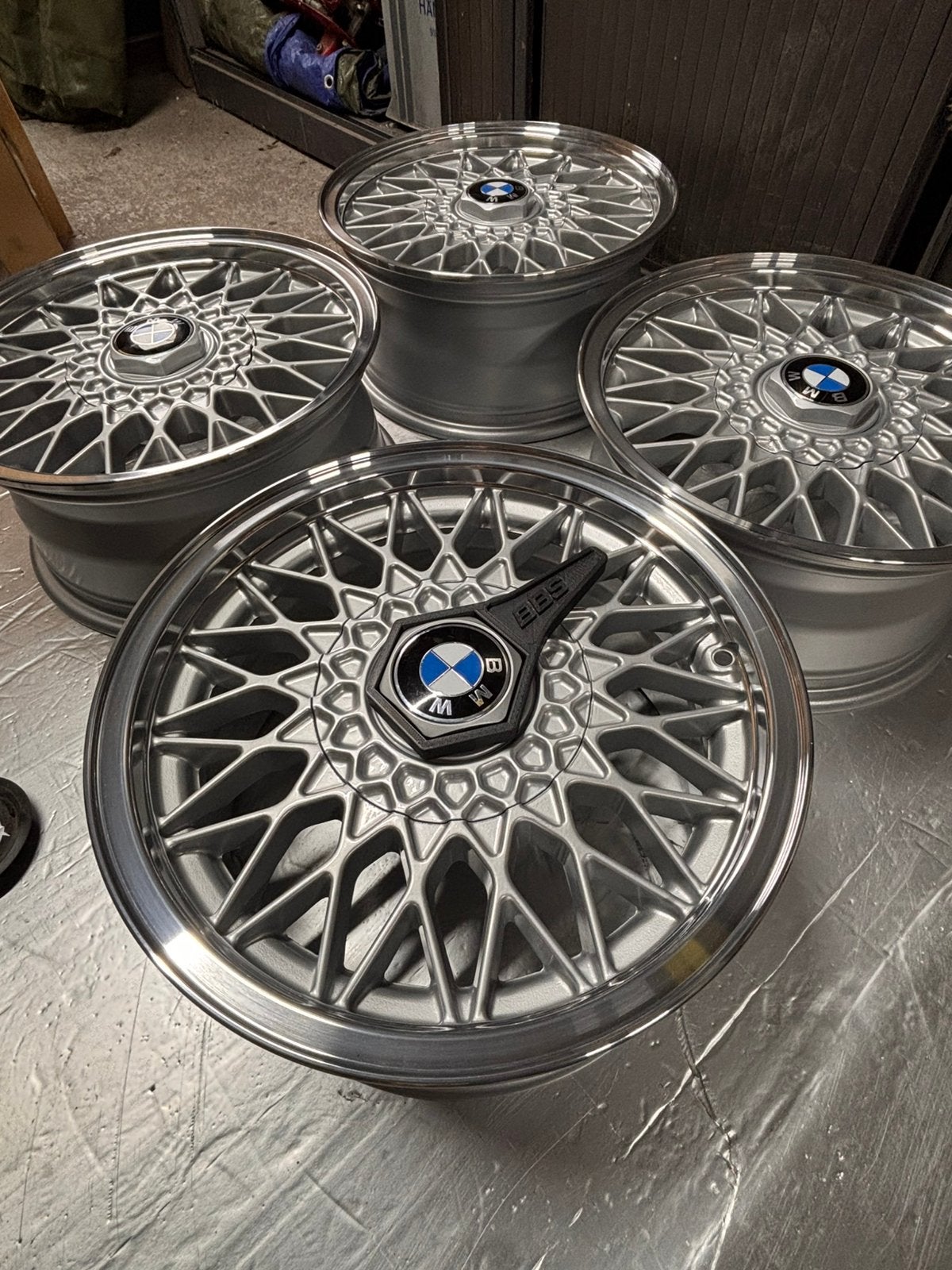 Bbs rz 15” bmw velgen 4x100 rs rm rj, Auto-onderdelen, 15 inch, Zomerbanden, 205 mm, Ophalen of Verzenden