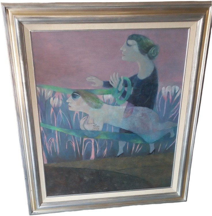 Lydia Wils (1924-1982) "deux escapes"., Ophalen, Portret of Personen