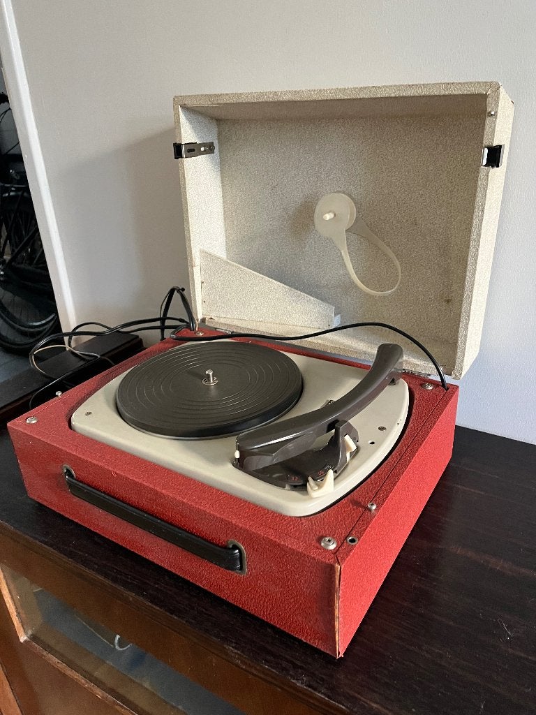 Dual 300 pick-up platenspeler fifties, Ophalen of Verzenden, Niet werkend, Platenspeler, Dual