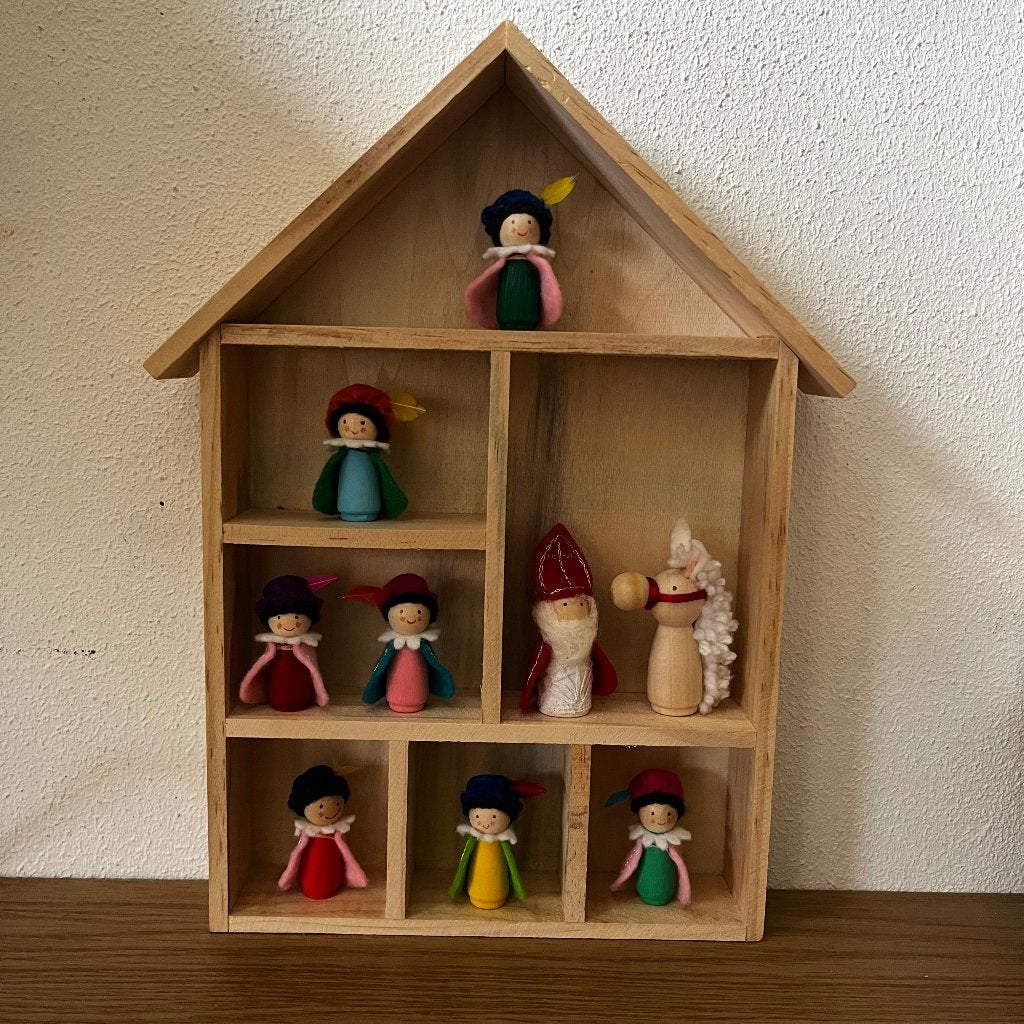 Sint, Piet en Paard van vilt, Hobby en Vrije tijd, Ophalen of Verzenden, Nieuw, Figuurtje(s)
