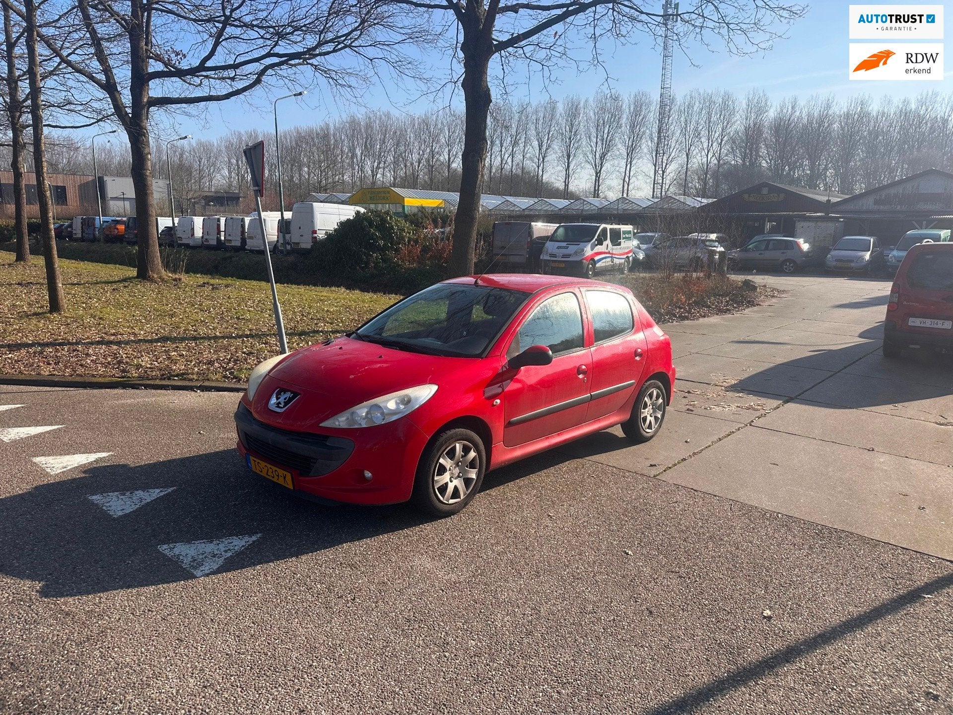 Peugeot 206 + 1.1 XR Airco.Airco, Auto's, Voorwielaandrijving, Gebruikt, 4 cilinders, 60 pk