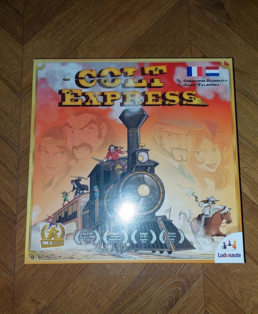 Colt Express bordspel Ludonaute, Hobby en Vrije tijd, Gezelschapsspellen | Bordspellen, Ophalen of Verzenden, Nieuw, Ludonaute
