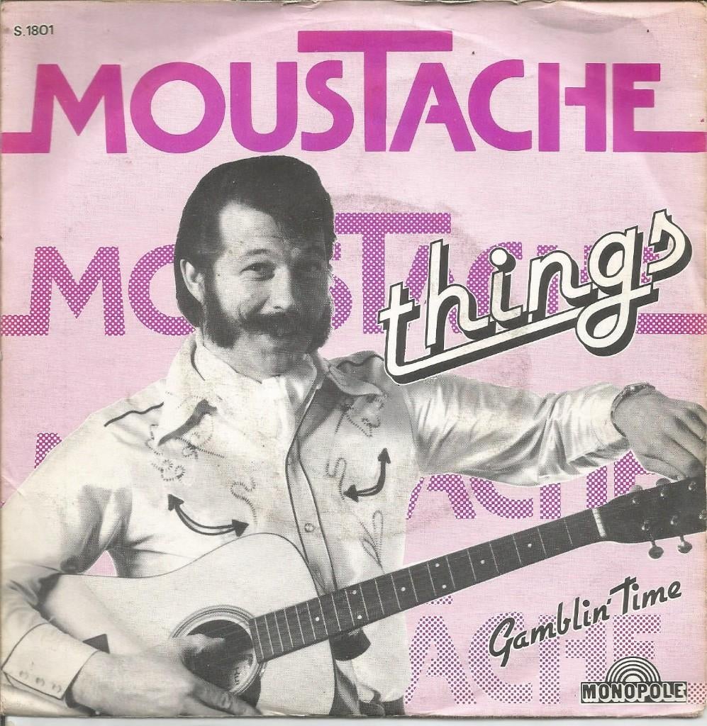 Moustache – Things (1980), Fotohoes, 7 inch, 1980 - 1989, Ophalen of Verzenden