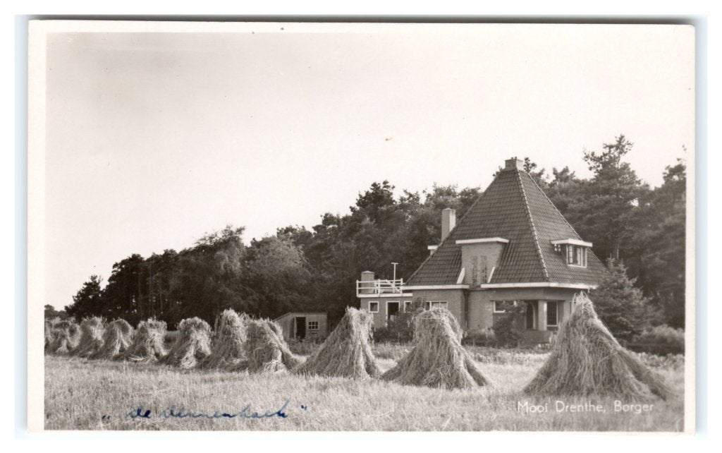 Borger, Mooi Drenthe, Ophalen of Verzenden, 1940 tot 1960, Gelopen, Drenthe