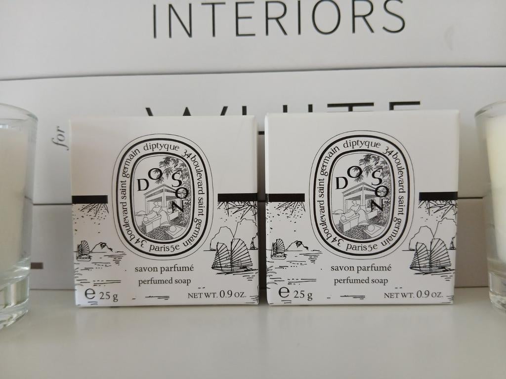 2 Stuks Diptyque Do Son soap nieuw in doosje voor €18,99, Ophalen of Verzenden, Nieuw, Bad & Douche
