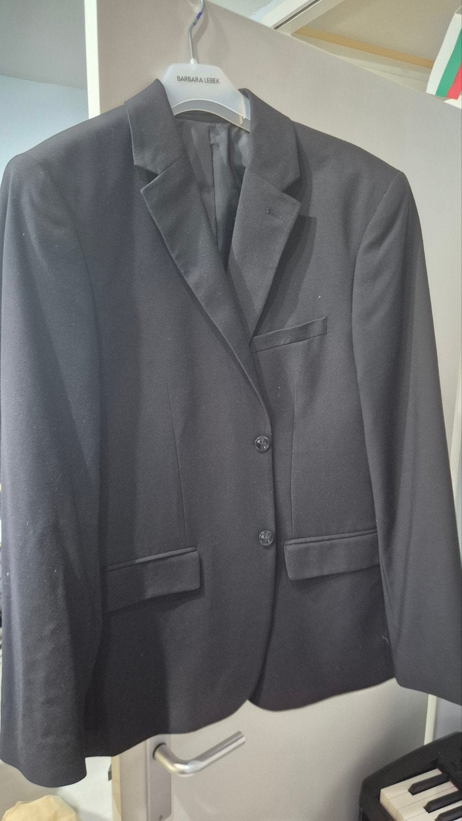 H&M costuum heren zwart, Zwart, Overige maten, Ophalen of Verzenden, Zo goed als nieuw