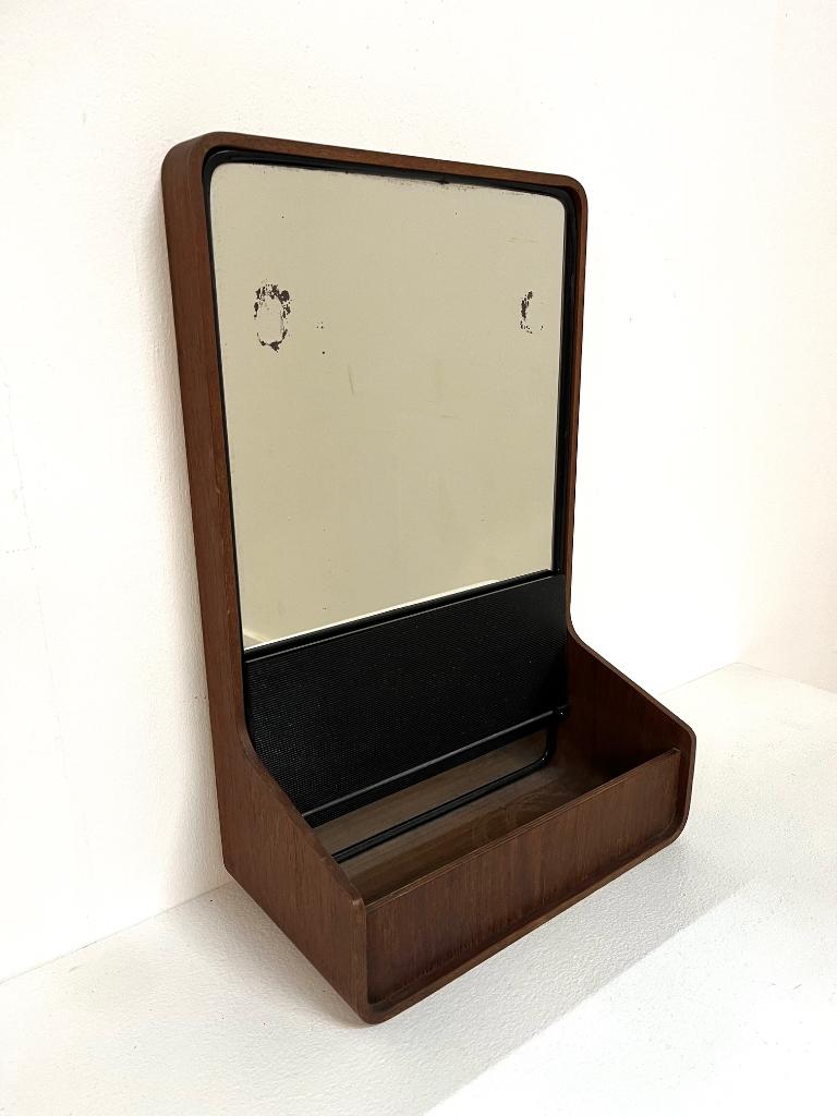 vintage design Euroika spiegel,Friso Kramer voor Auping 1963, Minder dan 50 cm, Gebruikt, Ophalen of Verzenden, Minder dan 100 cm
