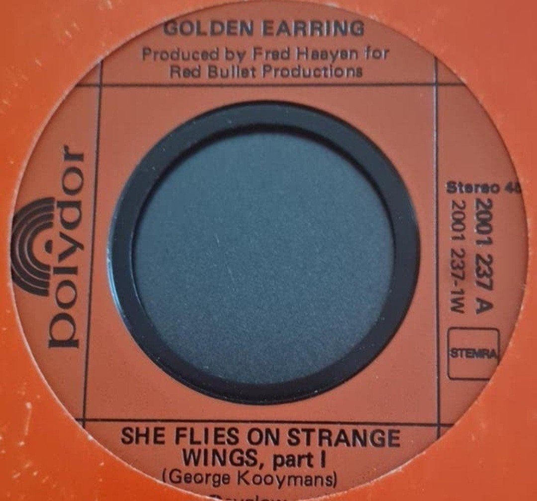 GOLDEN EARRING  - SHE FLIES ON STRANGE WINGS, PART 1, Ophalen of Verzenden, Gebruikt, Pop