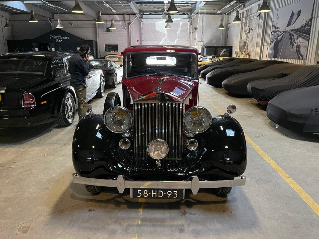 Rolls-Royce 1939 Rood -oldtimer, foto 8