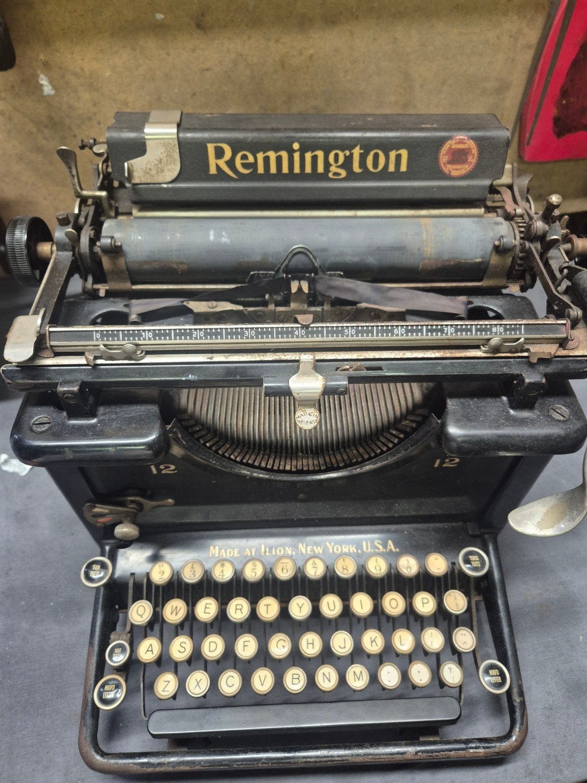 typemachine remington 12 uit jaar 1920, Diversen, Ophalen of Verzenden, Gebruikt