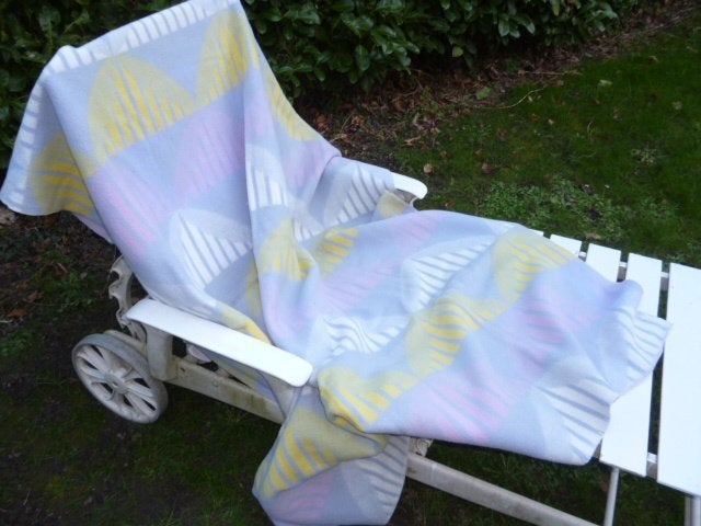 wollen (zomer) deken 210 x 170 cm  1pers, Ophalen of Verzenden, Gebruikt