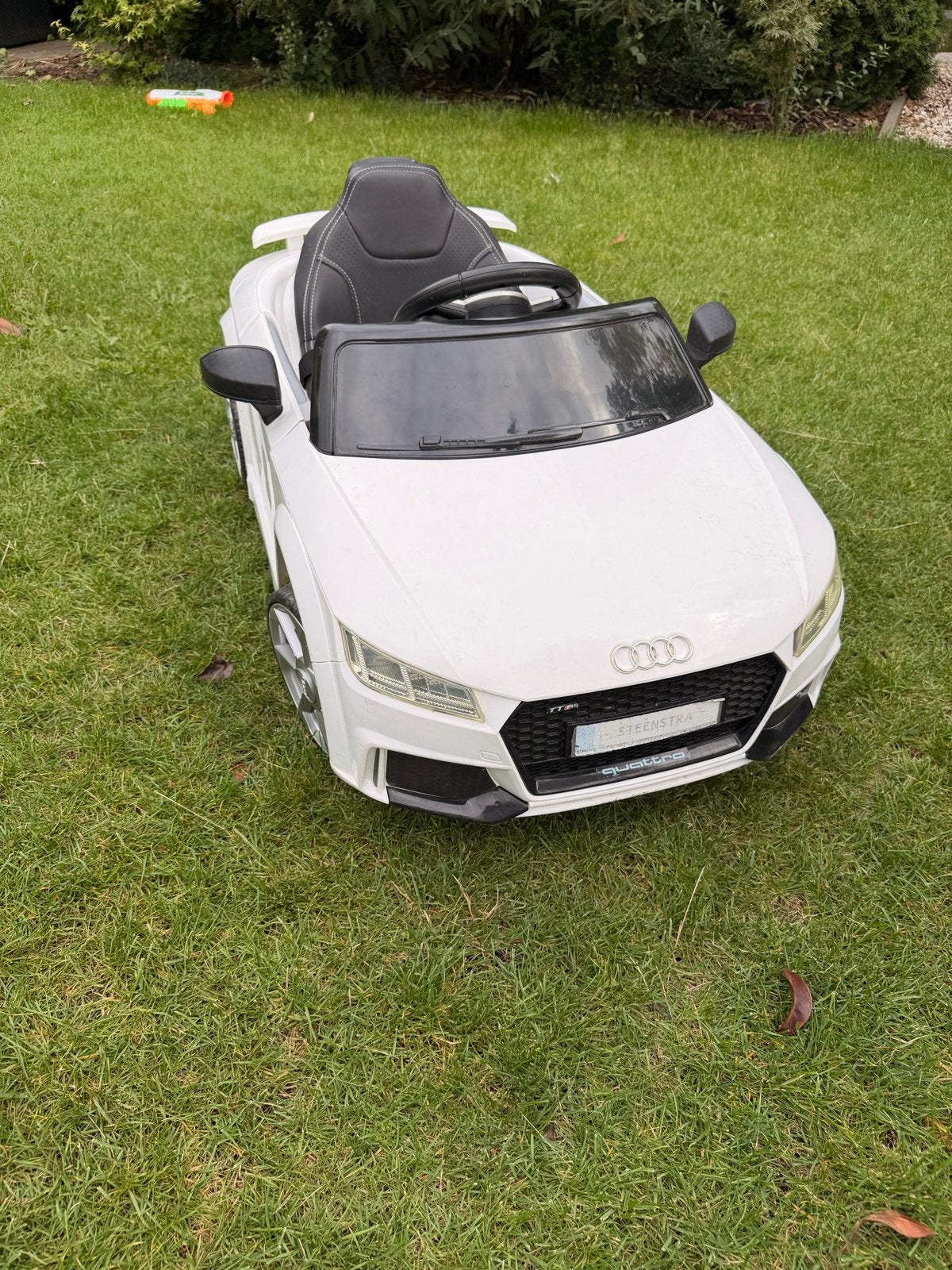Audi TT RS elektrische kinderauto, Kinderen en Baby's, Ophalen, Gebruikt