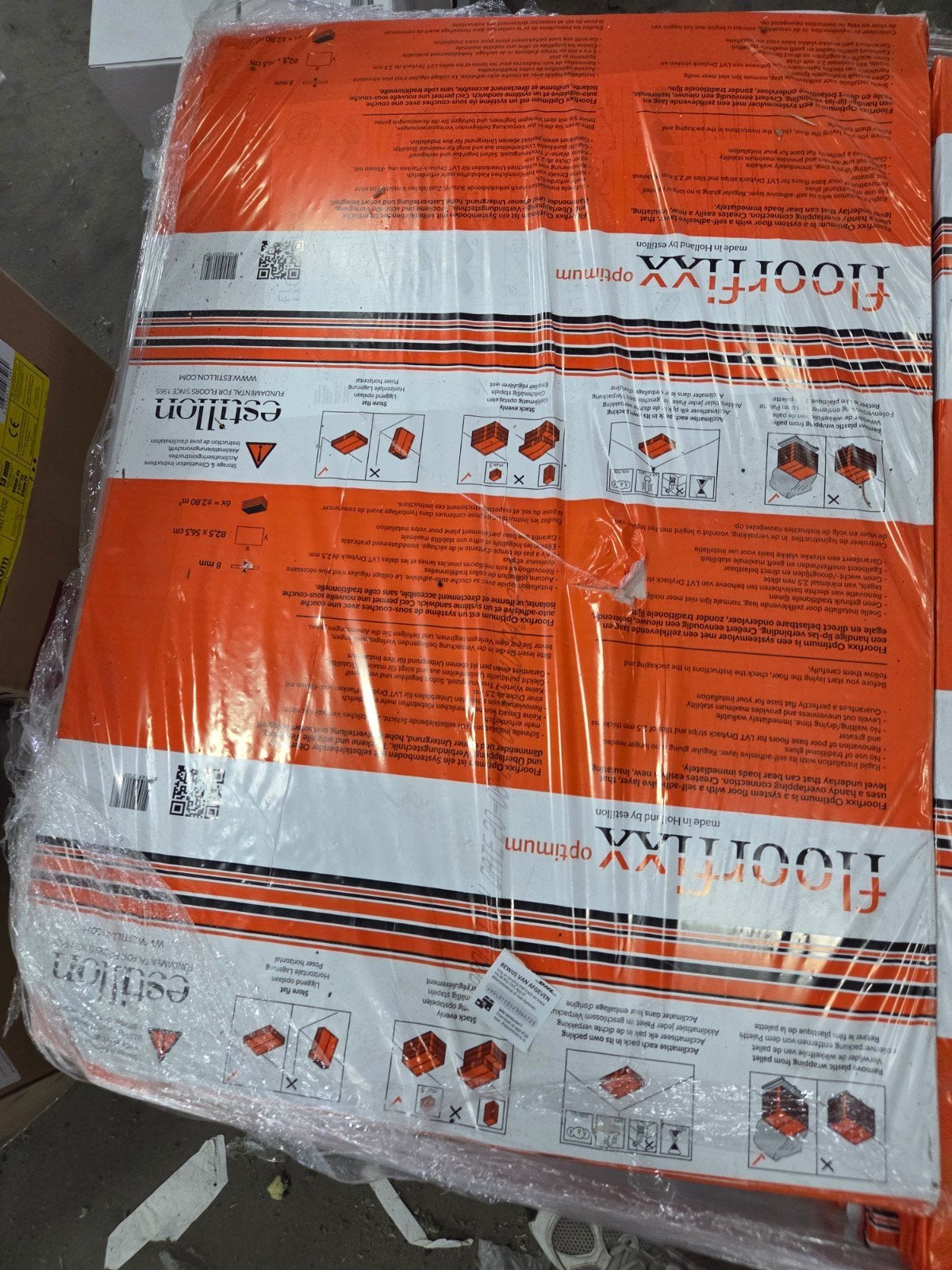 Pallet Floorfix Egalisatie Ondervloer PVC/Vinyl (12 pakken), Ophalen of Verzenden