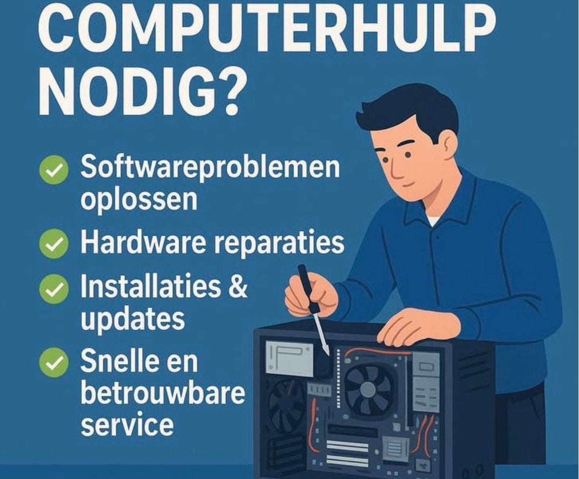 Elektro- IT support, IT HULP DOETINCHEM**, Ophalen