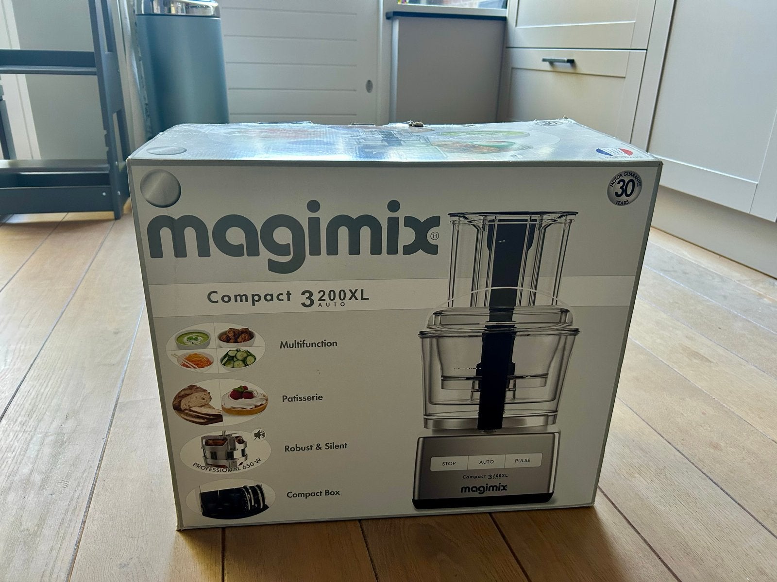 Magimix Compact 3200XL Foodprocessor - ZGAN in doos, Witgoed en Apparatuur, Keukenmixers, 2 tot 3 liter, Ophalen, Nieuw, 3 snelheden of meer