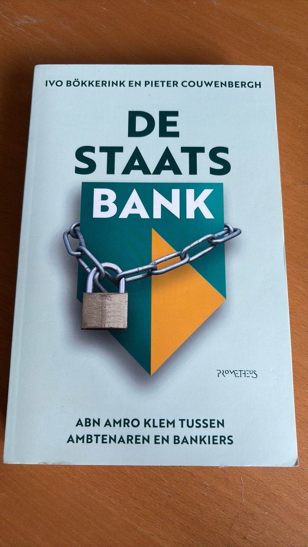 Pieter Couwenbergh - De staatsbank, Pieter Couwenbergh; Ivo Bökkerink, Ophalen of Verzenden, Zo goed als nieuw