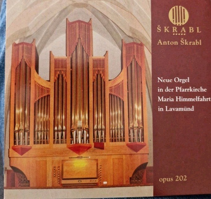 Anton Škrabl - Orgel CD Pfarrkirche Lavamünd, Inclusief boekje, Overige typen, Ophalen of Verzenden, Zo goed als nieuw