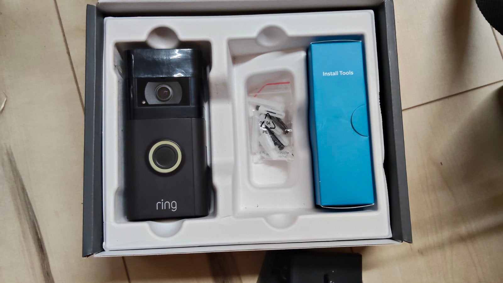 Ring Video Deurbel 3 Plus - Slimme Deurbel met Camera, Ophalen of Verzenden, Compleet systeem, Draadloos, Beweging