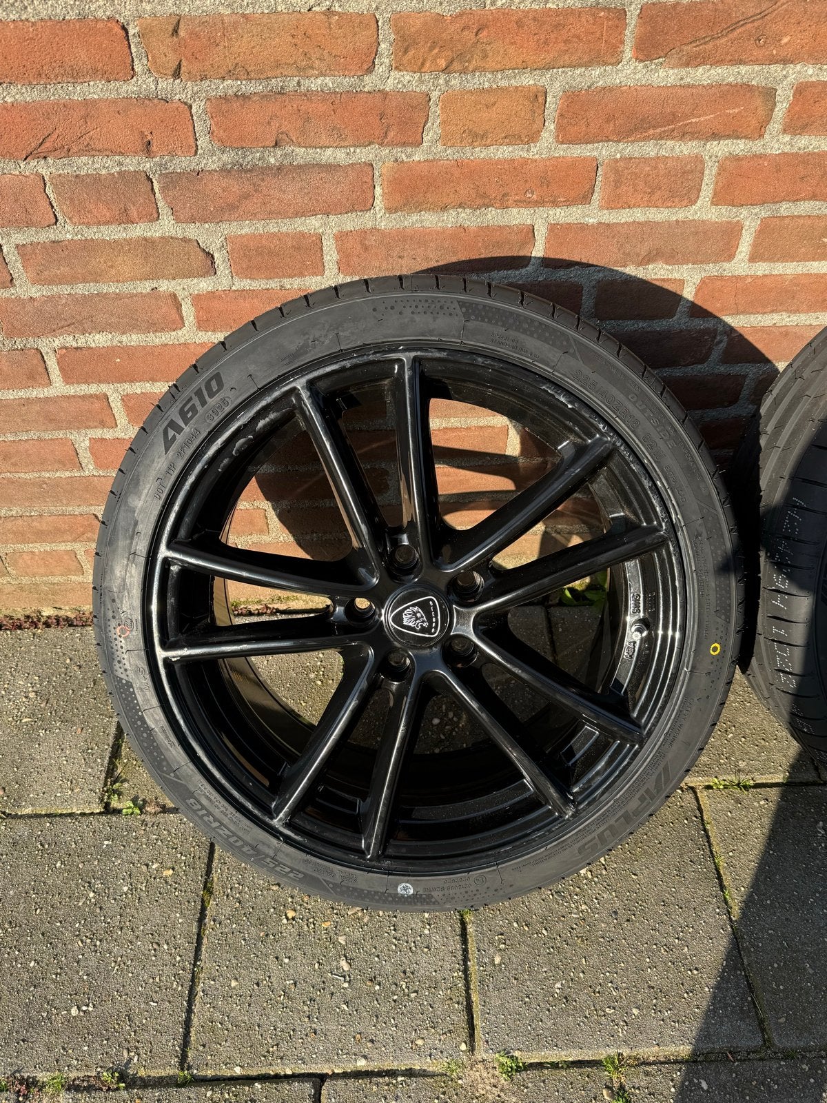 Mercedes 5x112 velgen met nieuwe zomerbanden 18 inch, Ophalen of Verzenden, Gebruikt