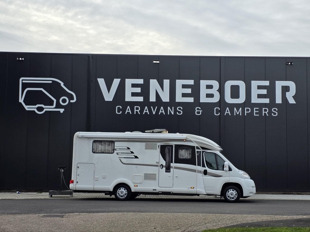 Hymer Tramp CL 698, Caravans en Kamperen, Campers, Luifel, Ringverwarming, Fiat, Bedrijf