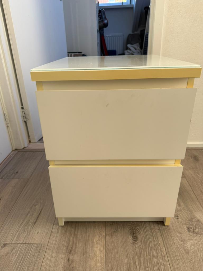 Malm lade kast, Ophalen, Gebruikt, 50 tot 100 cm, 3 of 4 laden
