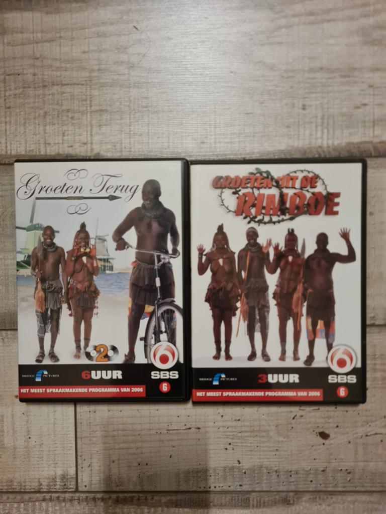 Groeten uit de Rimboe & Groeten Terug DVD Boxset, Cd's en Dvd's, Vanaf 6 jaar, Ophalen of Verzenden, Gebruikt
