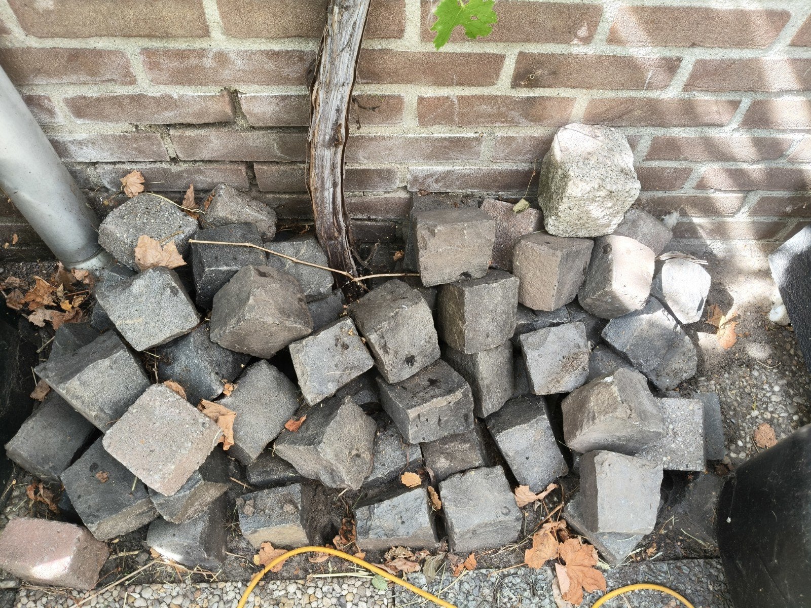 stenen / sierstenen voor tuin, Ophalen, Gebruikt