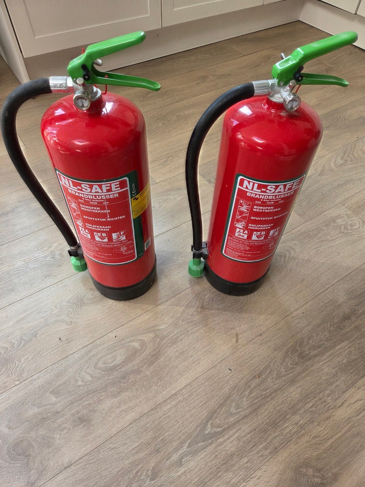 Brandblusser 6 liter schuim, 25 euro per stuk, Ophalen