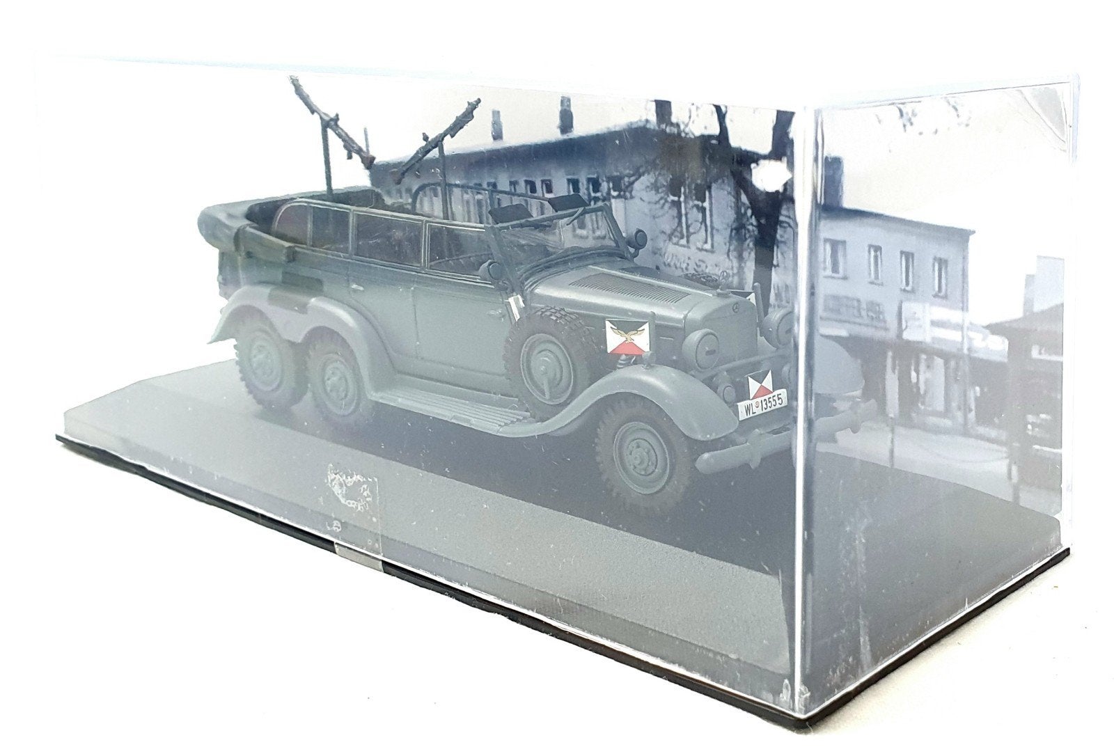 Atlas 1:43 Mercedes-Benz W31 G4 WWII Bewapend Officier Auto, Ophalen of Verzenden, Nieuw, Auto, Overige merken