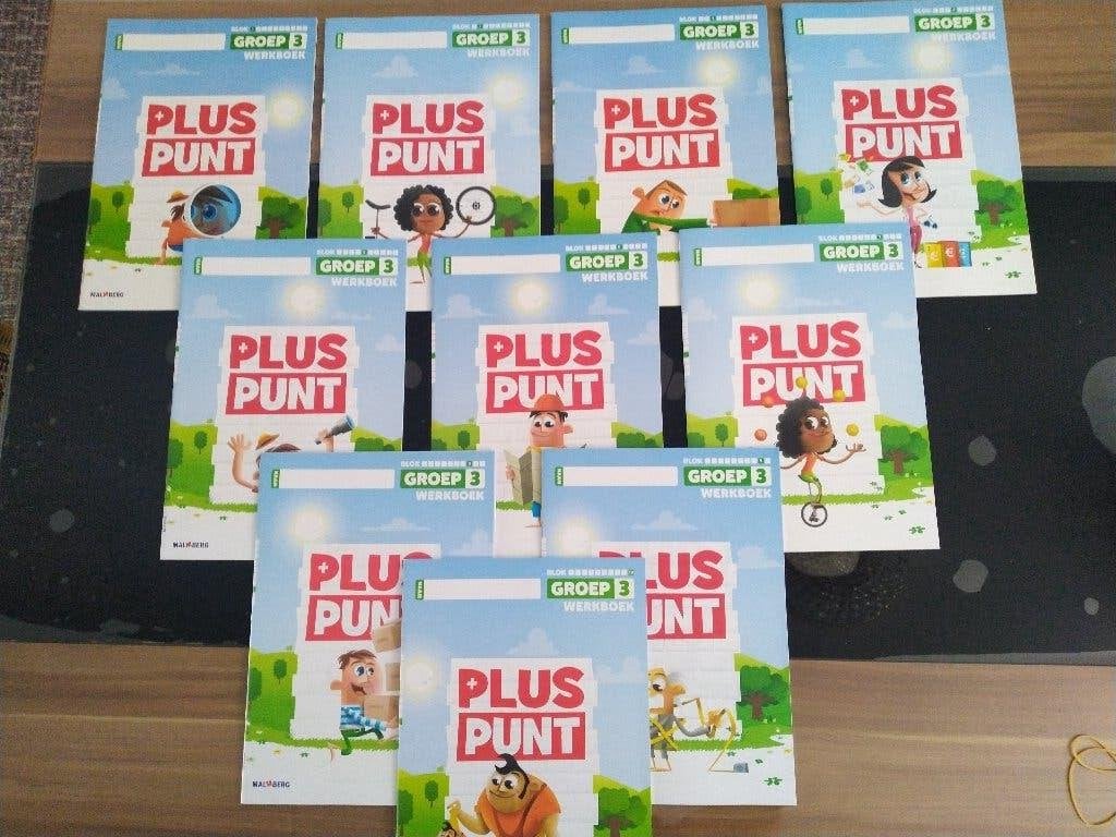 Pluspunt - Groep 3 - Werkboek Blok 1 t/m 10 voor €40,-, Ophalen of Verzenden, Nieuw, Overige niveaus, Overige vakken