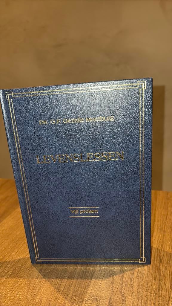 KR Ds GF Gezelle Meerburg Levenslessen, Ophalen of Verzenden, Zo goed als nieuw