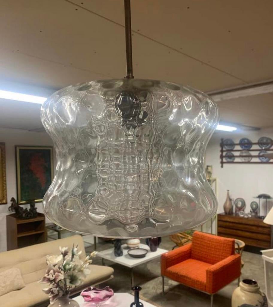 Lamp Peill & Putzler space age hanglamp jaren 60., Huis en Inrichting, Lampen | Hanglampen, Zo goed als nieuw, Ophalen of Verzenden