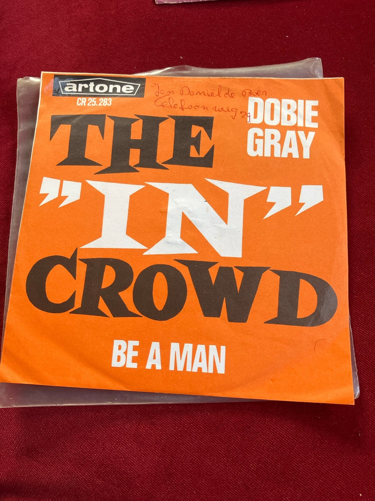 Dobie Gray - The "In" Crowd / Be A Man (Vinyl Single), Gebruikt, Verzenden, 7 inch, Pop