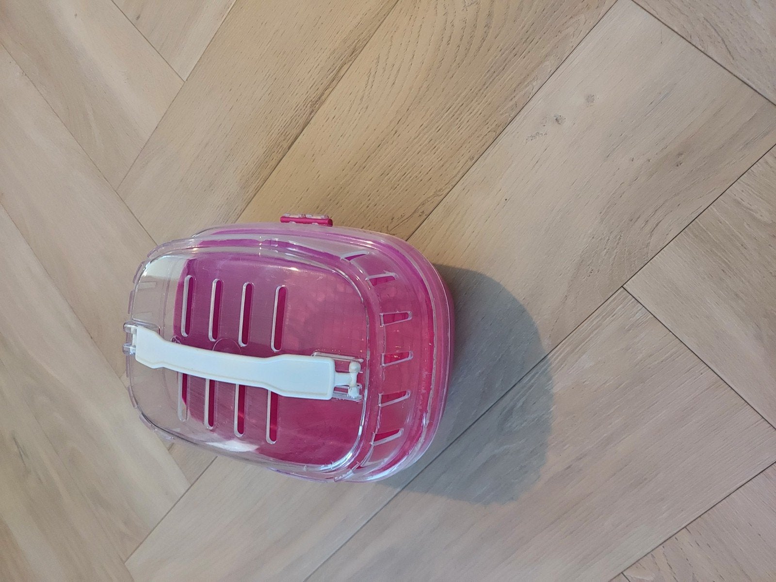 Knaagdieren/hamster transport mandje/kooi, Minder dan 60 cm, Minder dan 75 cm, Ophalen of Verzenden, Zo goed als nieuw