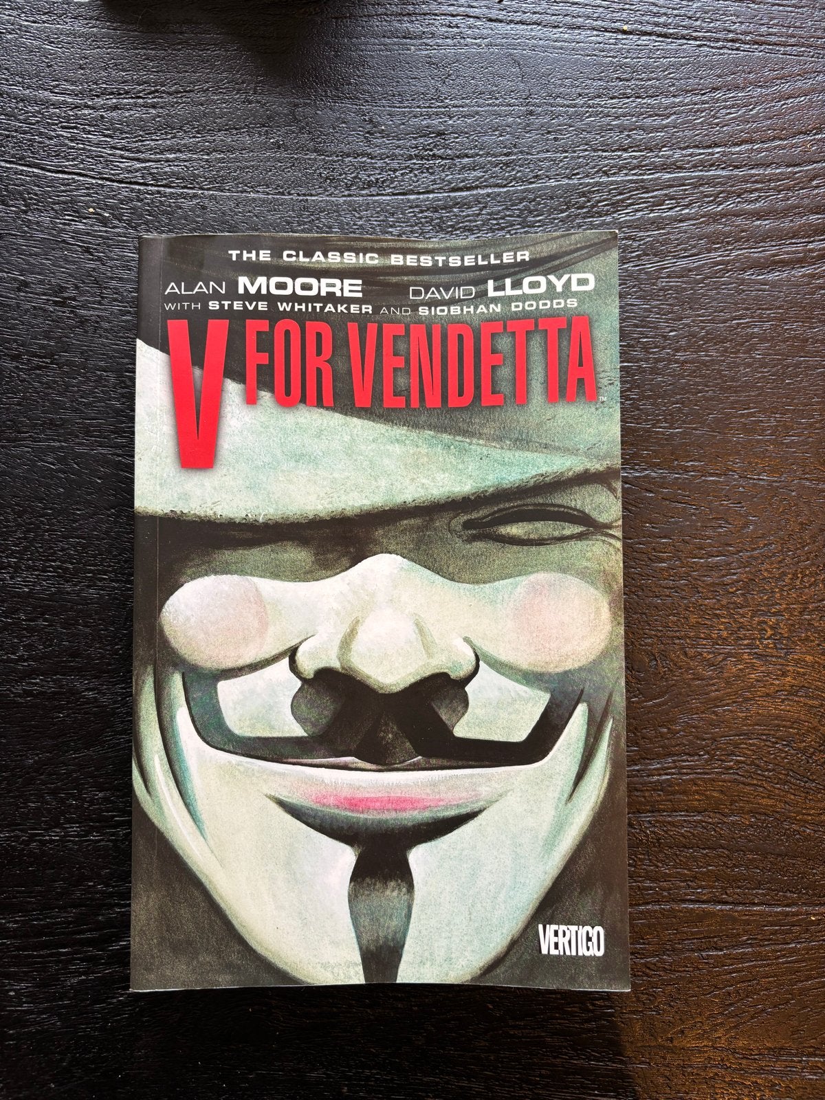 V for Vendetta - Graphic Novel van Alan Moore, Boeken, Eén stripboek, Ophalen of Verzenden, Gelezen