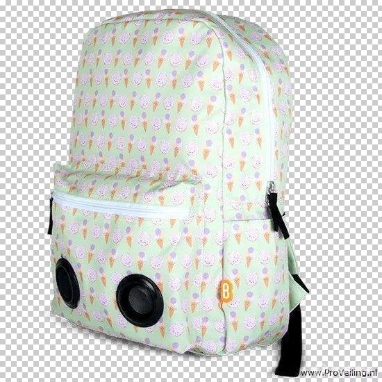 Online Veiling: Boomzac Rugtas Met Bluetooth, Candy, Nieuw