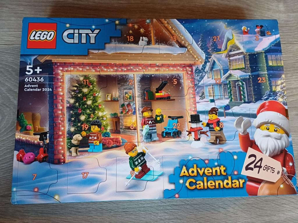 2024 Lego City Adventkalender Nieuw! In doos 60436, Ophalen, Meer dan 50 stukjes, Nieuw, 6 jaar of ouder