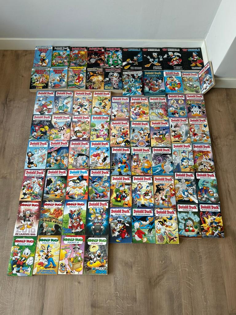 Donald Duck pockets, Meerdere stripboeken, Ophalen of Verzenden, Gelezen