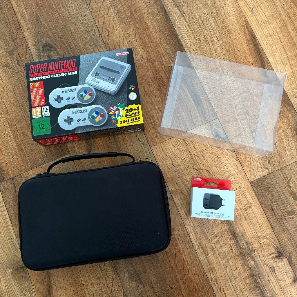 Nintendo Classic Mini: Super Nintendo Entertainment System, Spelcomputers en Games, Ophalen of Verzenden, Nieuw, Met 2 controllers