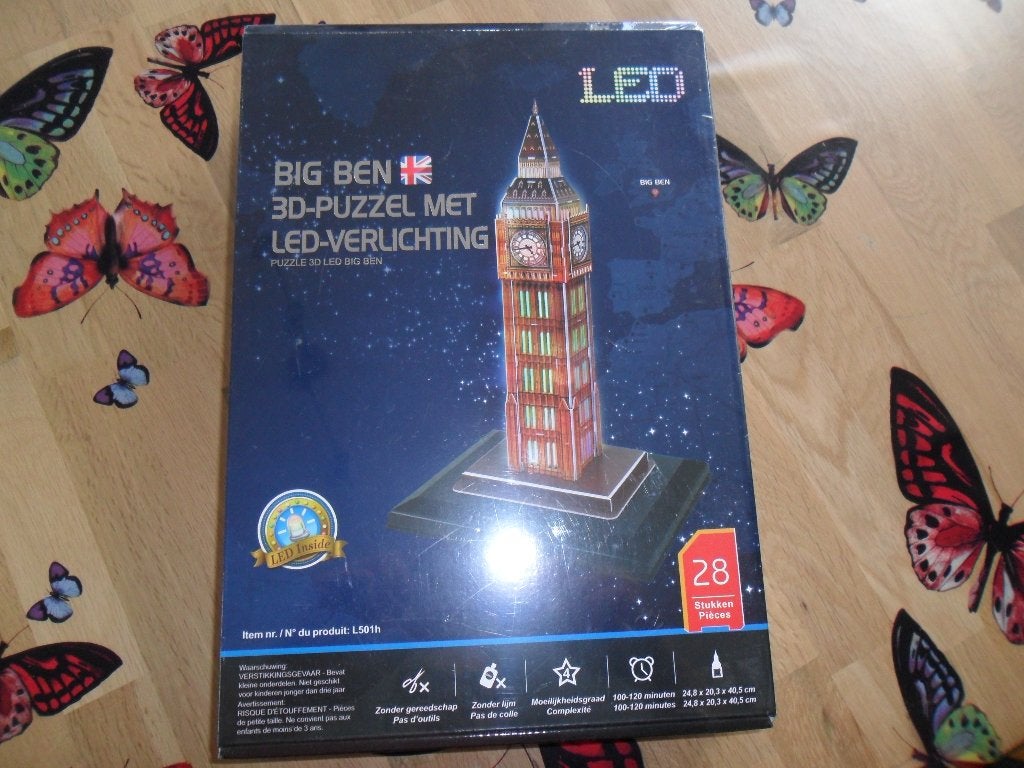PUZZEL VRIJHEIDSBEELD 3D, Ophalen, Meer dan 50 stukjes, Nieuw, 6 jaar of ouder
