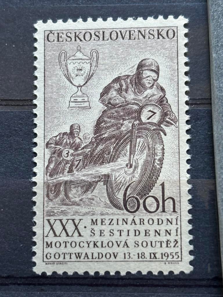 Tsjechoslowakije 1955, Ophalen of Verzenden, Overige landen, Postfris